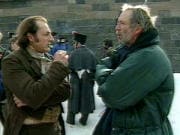 Luc Picard et Pierre Falardeau, lors du tournage de 15 février 1839. Luc Picard et Pierre Falardeau, lors du tournage de 15 février 1839.