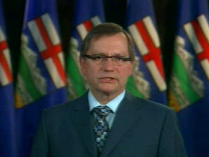 Le premier ministre Ed Stelmach Le premier ministre Ed Stelmach