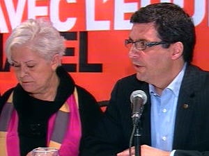 Louise Harel et Benoît Labonté Louise Harel et Benoît Labonté