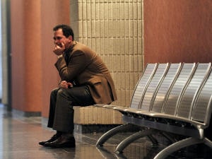 Le journaliste Daniel Leblanc, lors d'une précédente comparution au palais de justice de Montréal, en novembre 2008. Le journaliste Daniel Leblanc, lors d'une précédente comparution au palais de justice de Montréal, en novembre 2008.