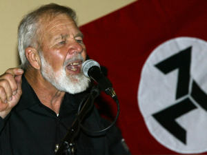 Le militant suprémaciste blanc Eugène Terreblanche Le militant suprémaciste blanc Eugène Terreblanche