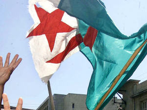 Le drapeau algérien Le drapeau algérien