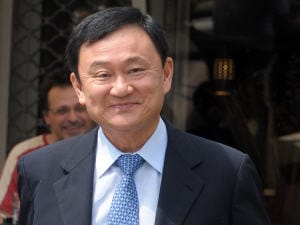 L'ex-premier ministre Thaksin Shinawatra L'ex-premier ministre Thaksin Shinawatra