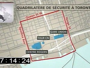 Le quadrilatère de sécurité à Toronto Le quadrilatère de sécurité à Toronto