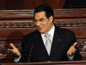 Le président tunisien Zine el-Abidine Ben Ali Le président tunisien Zine el-Abidine Ben Ali