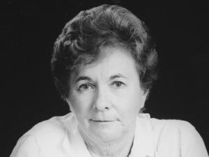 L'auteure Hélène Brodeur en 1987 L'auteure Hélène Brodeur en 1987