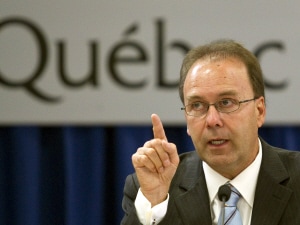 Marc Bellemare lors de son témoignage devant la commission Bastarache Marc Bellemare lors de son témoignage devant la commission Bastarache