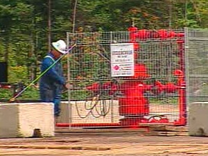 Puits de gaz de schiste Puits de gaz de schiste
