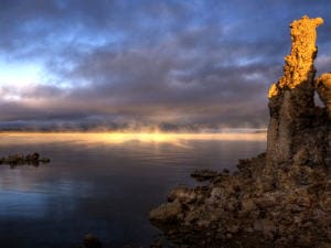 Le lac Mono, en Californie Le lac Mono, en Californie