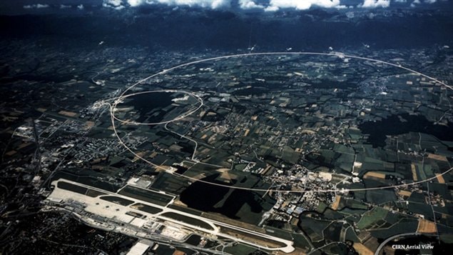 Une vue aérienne des installations du CERN Une vue aérienne des installations du CERN