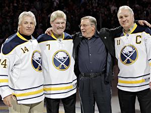 René Robert, Richard Martin et Gilbert Perreault René Robert, Richard Martin et Gilbert Perreault