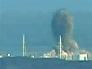 Explosion à la centrale Fukushima au Japon Explosion à la centrale Fukushima au Japon
