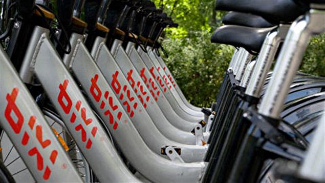 Une station Bixi à Montréal Une station Bixi à Montréal