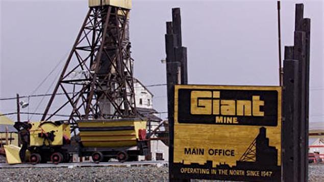 Mine Giant près de Yellowknife Mine Giant près de Yellowknife