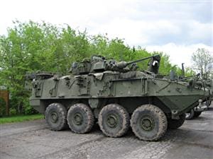 Char des Forces canadiennes à Venise-en-Québec Char des Forces canadiennes à Venise-en-Québec