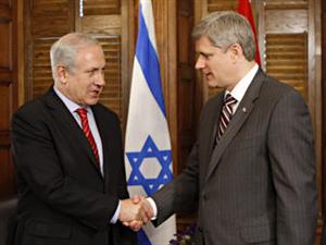 Benjamin Nétanyahou et Stephen Harper Benjamin Nétanyahou et Stephen Harper