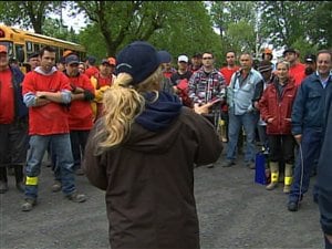 Les bénévoles de la grande corvée Les bénévoles de la grande corvée
