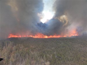 L'incendie de forêt à Richardson Ridge a brûlé plus de 586 000 hectares de terrain. L'incendie de forêt à Richardson Ridge a brûlé plus de 586 000 hectares de terrain.