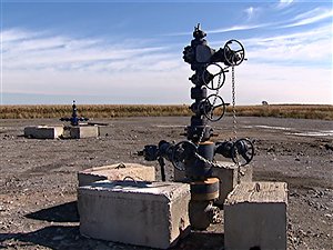 Puits de gaz de schiste Puits de gaz de schiste