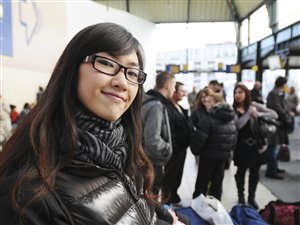 Etudiante asiatique Etudiante asiatique