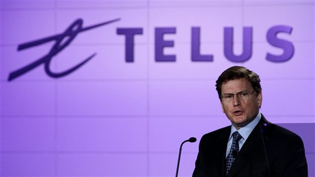 L'ancien PDG de Telus, Darren Entwistle, reprend ses fonctions. L'ancien PDG de Telus, Darren Entwistle, reprend ses fonctions.