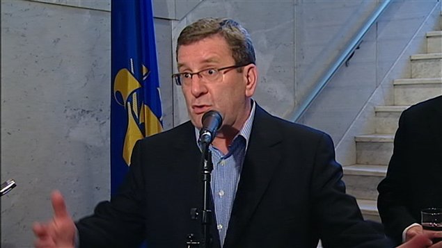 Le maire de Québec, Régis Labeaume Le maire de Québec, Régis Labeaume