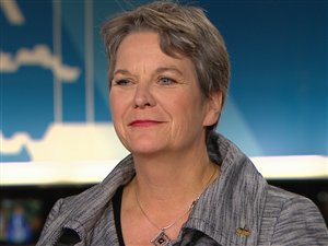 La mairesse de Rivière-des-Prairies-Pointe-aux-Trembles, Chantal Rouleau. La mairesse de Rivière-des-Prairies-Pointe-aux-Trembles, Chantal Rouleau.