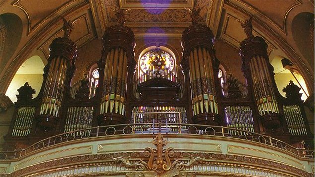 L'orgue de l'église Saint-Jean-Baptiste, à Montréal. L'orgue de l'église Saint-Jean-Baptiste, à Montréal.