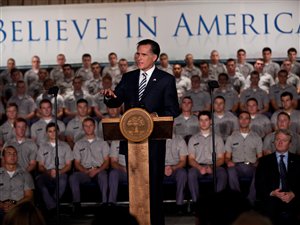 Mitt Romney s'est adressé aux élèves de l'école Charleston, en Caroline du Sud. Mitt Romney s'est adressé aux élèves de l'école Charleston, en Caroline du Sud.
