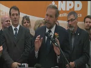 Thomas Mulcair se lance dans la course à la succession de Jack Layton Thomas Mulcair se lance dans la course à la succession de Jack Layton