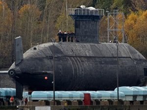 Le sous-marin NCSM Chicoutimi a été à l'eau seulement deux jours en 13 ans. Le sous-marin NCSM Chicoutimi a été à l'eau seulement deux jours en 13 ans.