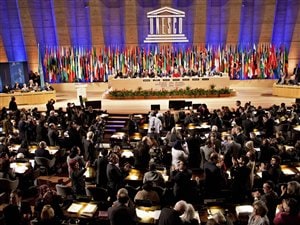 La Conférence générale de l'UNESCO a admis la Palestine comme État membre de l’organisation le 31 octobre 2011. La Conférence générale de l'UNESCO a admis la Palestine comme État membre de l’organisation le 31 octobre 2011.