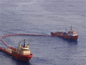 Déversement de pétrole au Brésil Déversement de pétrole au Brésil
