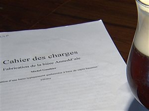 Cahier pour la fabrication de la bière Annedd'ale Cahier pour la fabrication de la bière Annedd'ale