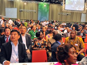 Des délégués de 183 pays sont réunis à Durban. Des délégués de 183 pays sont réunis à Durban.