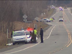 Accident mortel à Bromont Accident mortel à Bromont