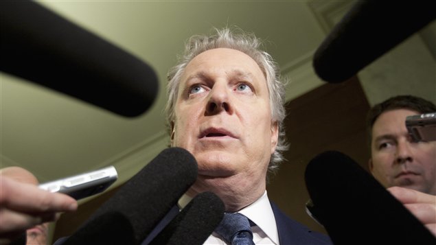 Jean Charest commente l'élection du candidat libéral dans Bonaventure Jean Charest commente l'élection du candidat libéral dans Bonaventure