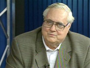 Laurent Desjardins, surnommé Larry, lors d’une entrevue à Radio-Canada, en 1998, est mort mardi, à l’âge de 88 ans. Laurent Desjardins, surnommé Larry, lors d’une entrevue à Radio-Canada, en 1998, est mort mardi, à l’âge de 88 ans.