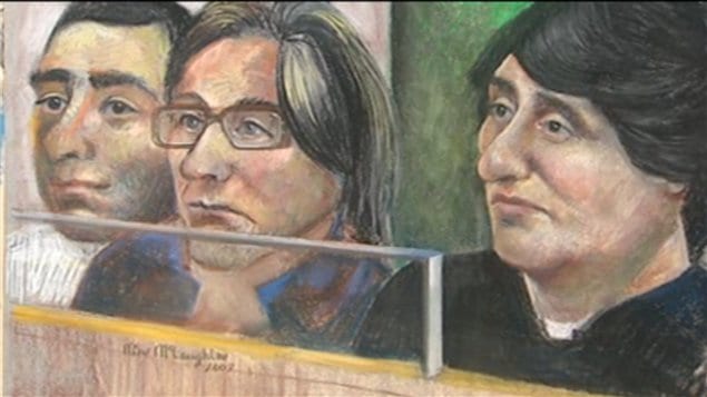 Croquis judiciaire du comédien Tony Conte lors de son procès. (archives) Croquis judiciaire du comédien Tony Conte lors de son procès. (archives)