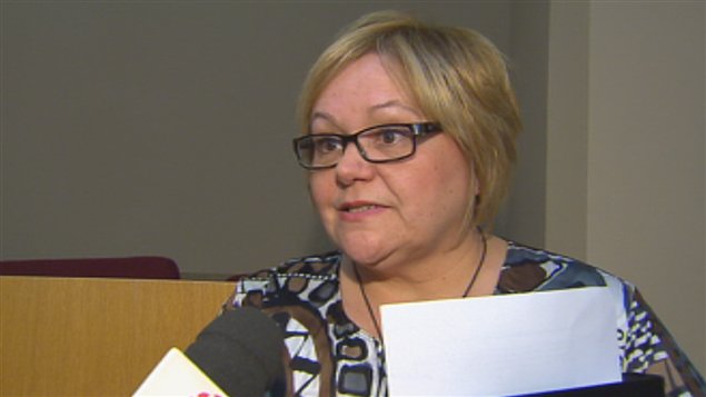 La conseillère Suzanne Verreault La conseillère Suzanne Verreault