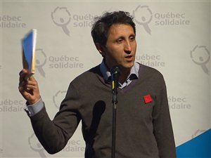 Amir Khadir, député de Québec solidaire Amir Khadir, député de Québec solidaire