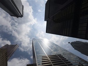 Gratte-ciel de banques sur Bay Street, à Toronto Gratte-ciel de banques sur Bay Street, à Toronto