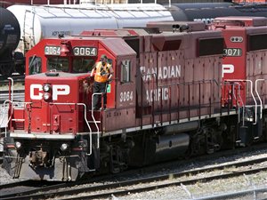 Un train du Canadien Pacifique Un train du Canadien Pacifique
