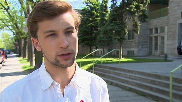 Gabriel Nadeau-Dubois, porte-parole de la Coalition large de l'Association pour une solidarité syndicale étudiante Gabriel Nadeau-Dubois, porte-parole de la Coalition large de l'Association pour une solidarité syndicale étudiante