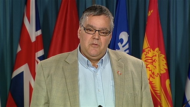 Benoît Brunet, négociateur pour le syndicat des Teamsters Benoît Brunet, négociateur pour le syndicat des Teamsters