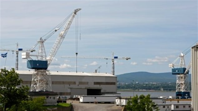 Le Chantier Davie à Lévis Le Chantier Davie à Lévis