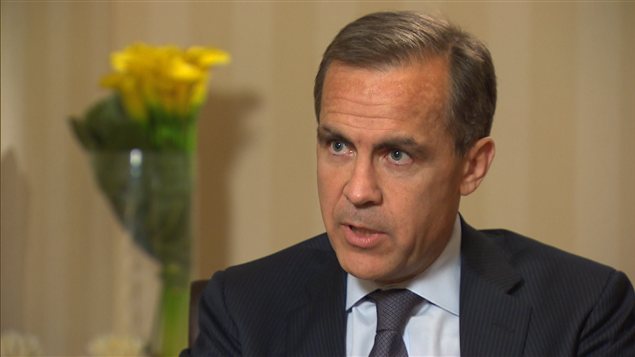 Mark Carney, gouverneur de la Banque du Canada Mark Carney, gouverneur de la Banque du Canada