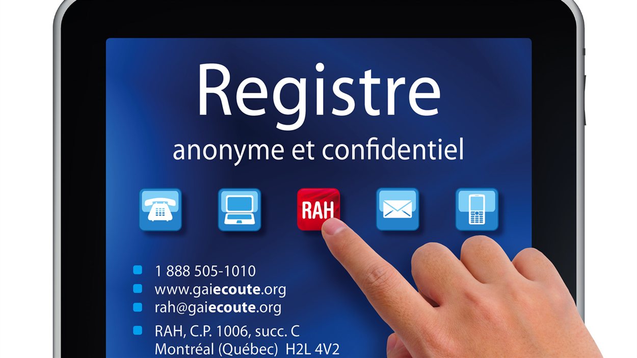 Un registre des actes homophobes a été mis sur pied par l'organisme Gai Écoute Un registre des actes homophobes a été mis sur pied par l'organisme Gai Écoute