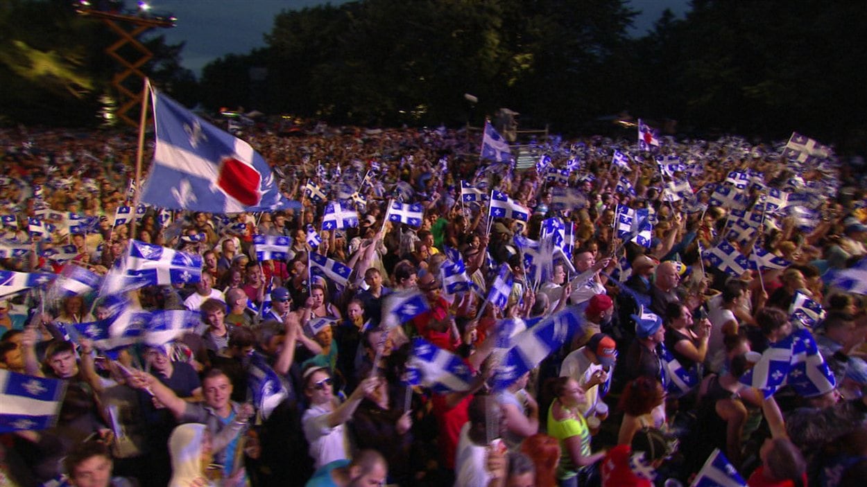 Fête nationale au parc Maisonneuve à Montréal Fête nationale au parc Maisonneuve à Montréal