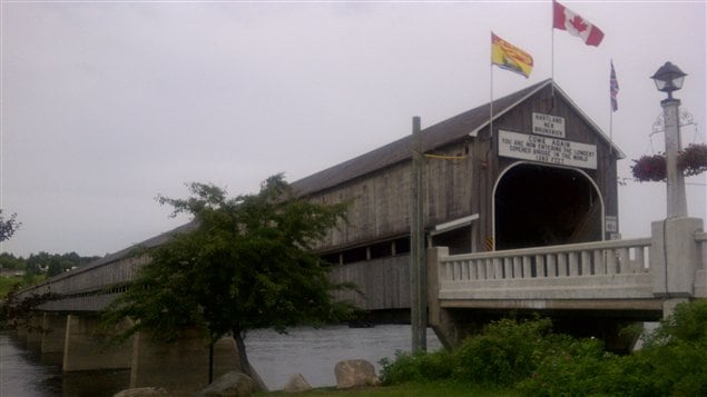 Le pont couvert de Hartland, au Nouveau-Brunswick Le pont couvert de Hartland, au Nouveau-Brunswick